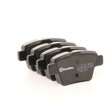 BREMBO P 61 100 Fékdob 2.0 16V 143 LE RFJ (EW10A)
