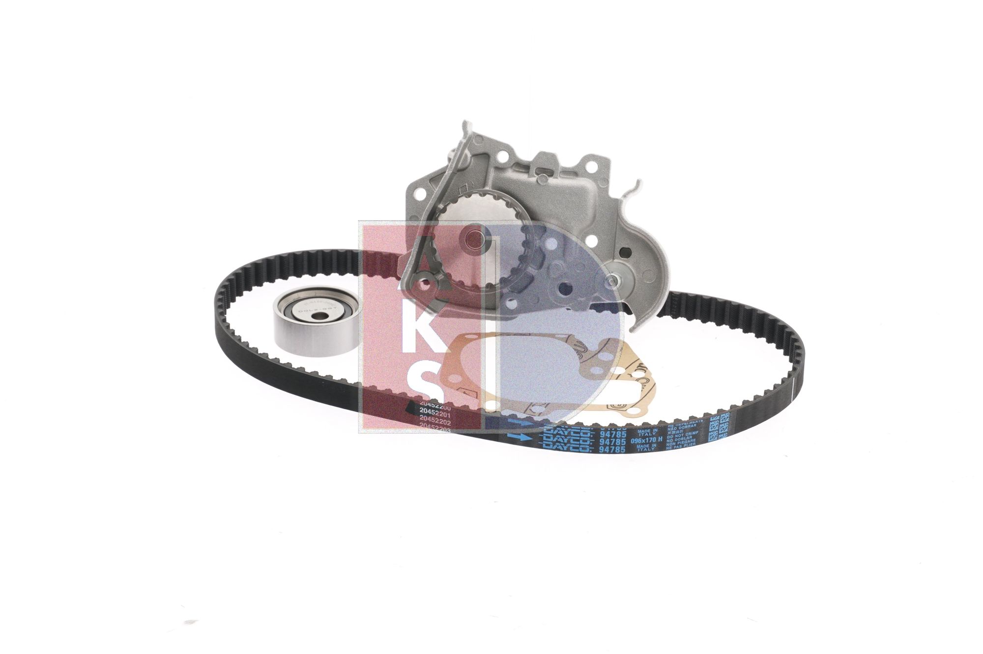 AKS DASIS 570308N Tandremssæt Dacia Logan US 1.4 75 HK K7J 710