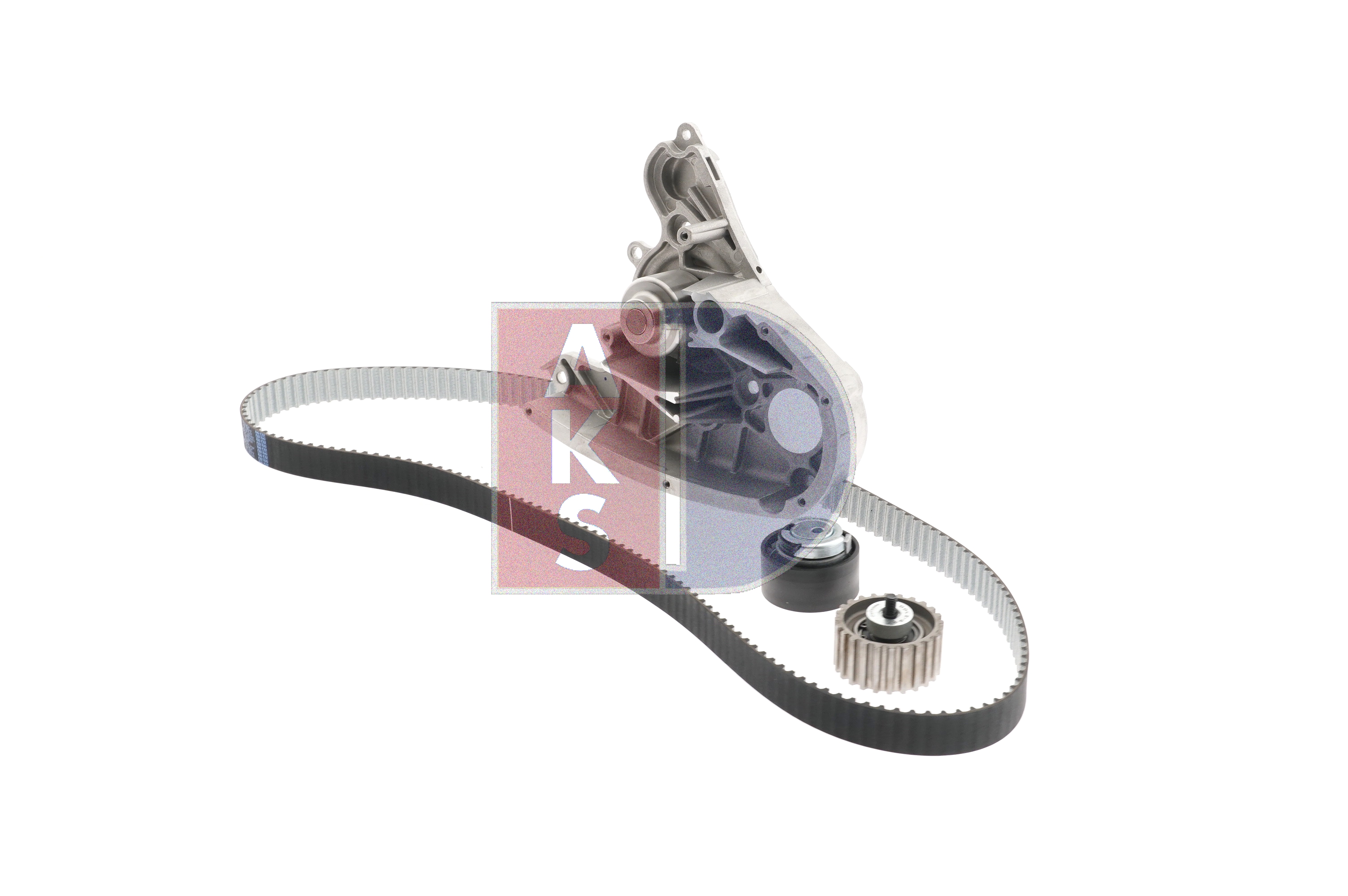 AKS DASIS 570342N Σετ ιμάντα χρονισμού με αντλία νερού Iveco Daily 4 2.3 35C12 V, 35C12 V/P, 35S12 V, 35S12 V/P 116 PS F1AE0481R