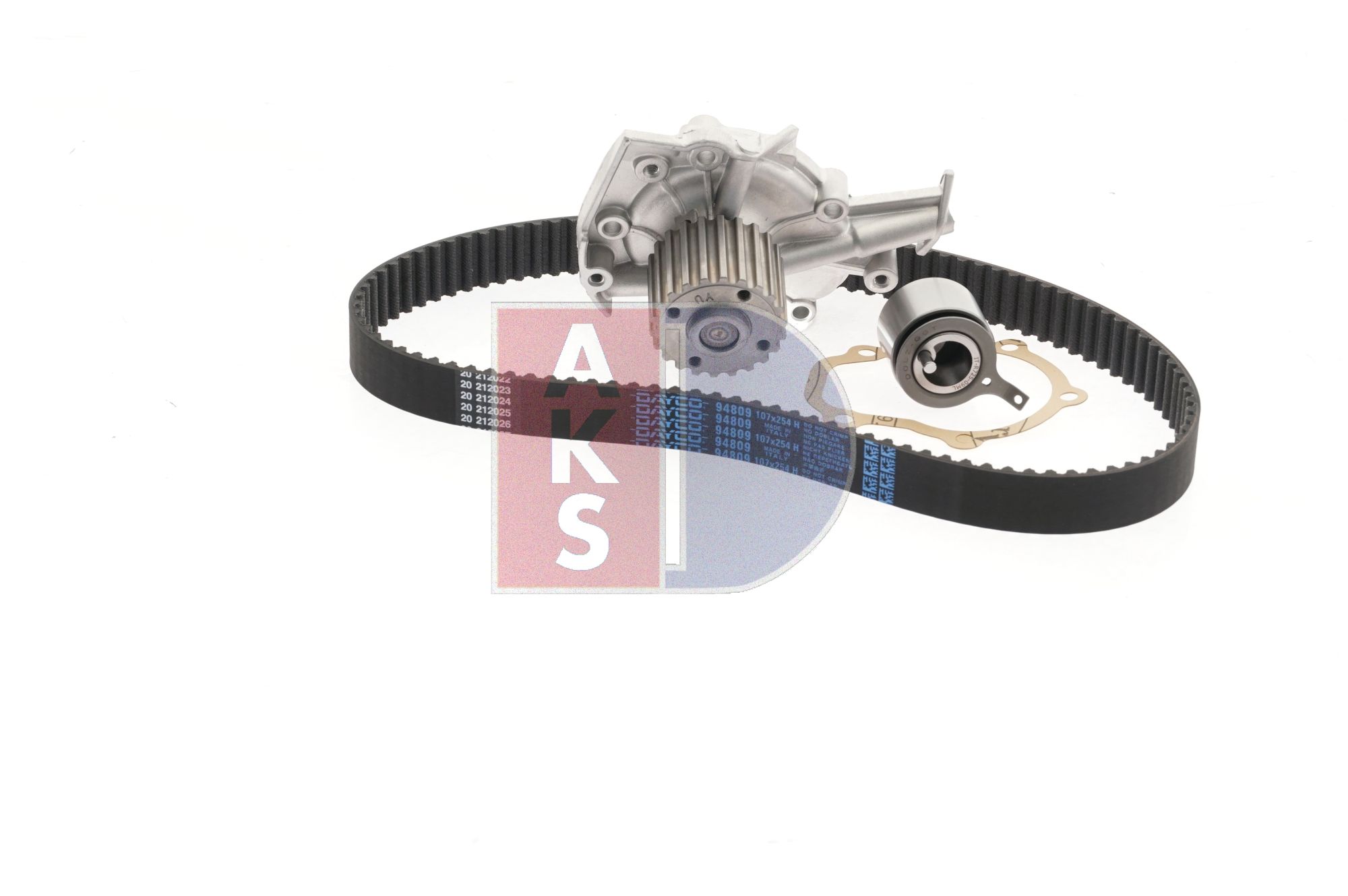 AKS DASIS 570362N Vesipumppu + jakohihnasarja Chevrolet Spark M200 0.8 50 hv LQ2(49CUL3)