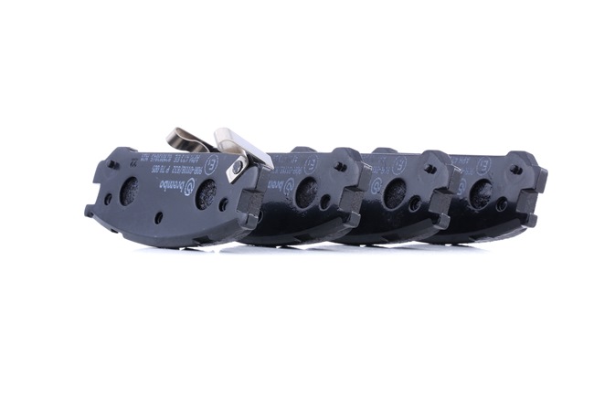 BREMBO P 78 005 Τακάκια φρένων SUBARU Legacy II Sedan (BD) 2.2 (BD6) 128 PS EJ22