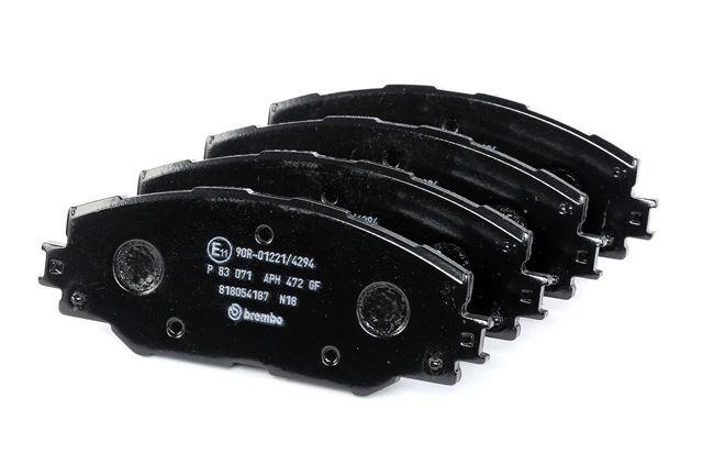 BREMBO P 83 071 Bremseklodser TOYOTA RAV4 IV SUV (XA40) 2.0 (ZSA42) 143 HK 3ZR-FE