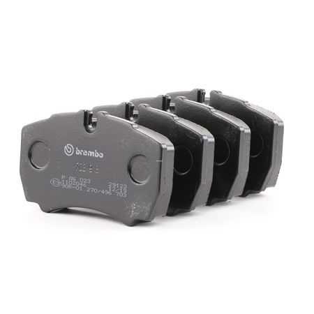 BREMBO P A6 023 Jarrupalat IVECO Daily III Van / Farmari 2.3 29 L 10 V 95 hv F1AE0481A