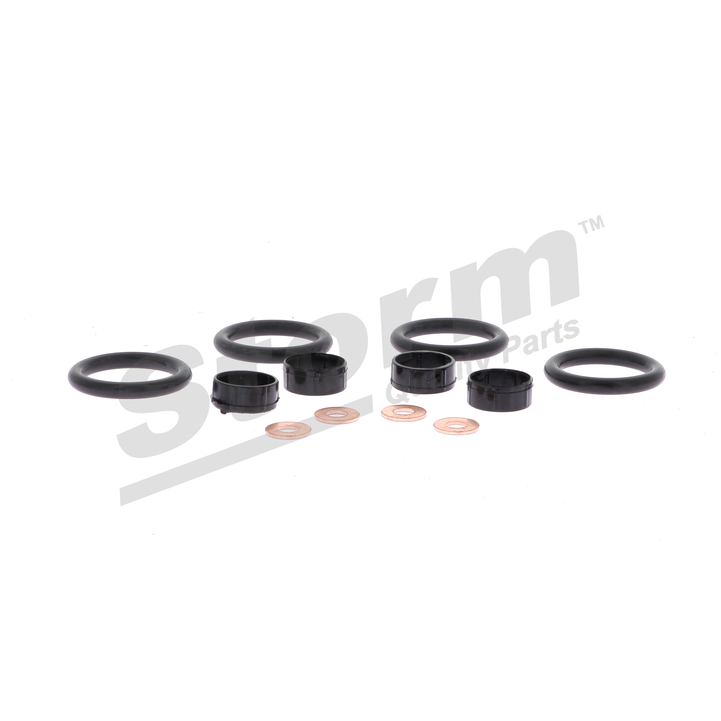 STORM QUALITY PARTS 460009 Σετ τσιμούχες μπεκ ψεκασμού CITROËN DS3 Hatchback 1.4 HDi (SA8HP4) 68 PS 8HP (DV4C)