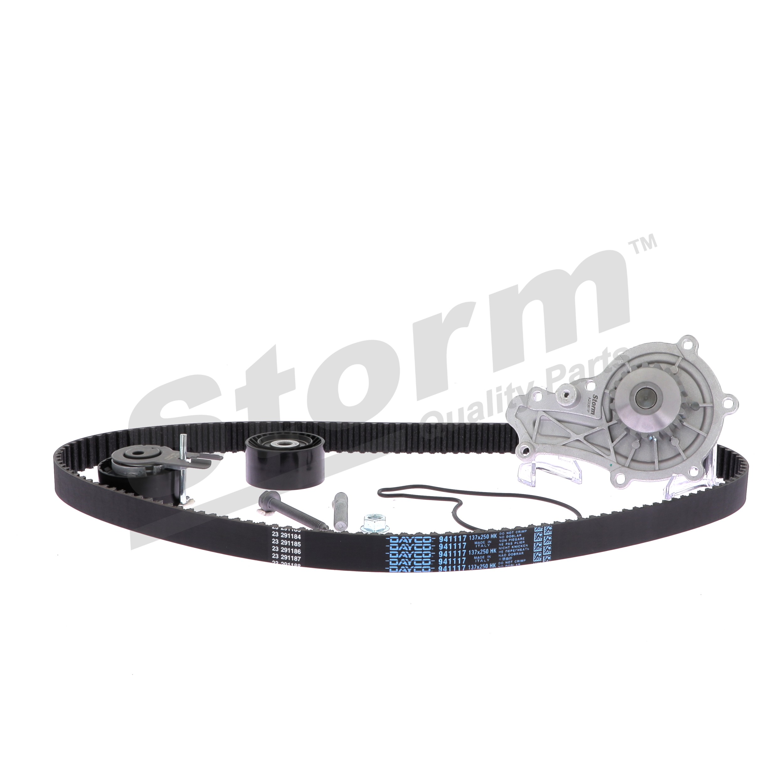 STORM QUALITY PARTS 904487KP Vízpumpa + vezérlés szett Ford C Max DM2 1.6 TDCi 101 LE MTDA