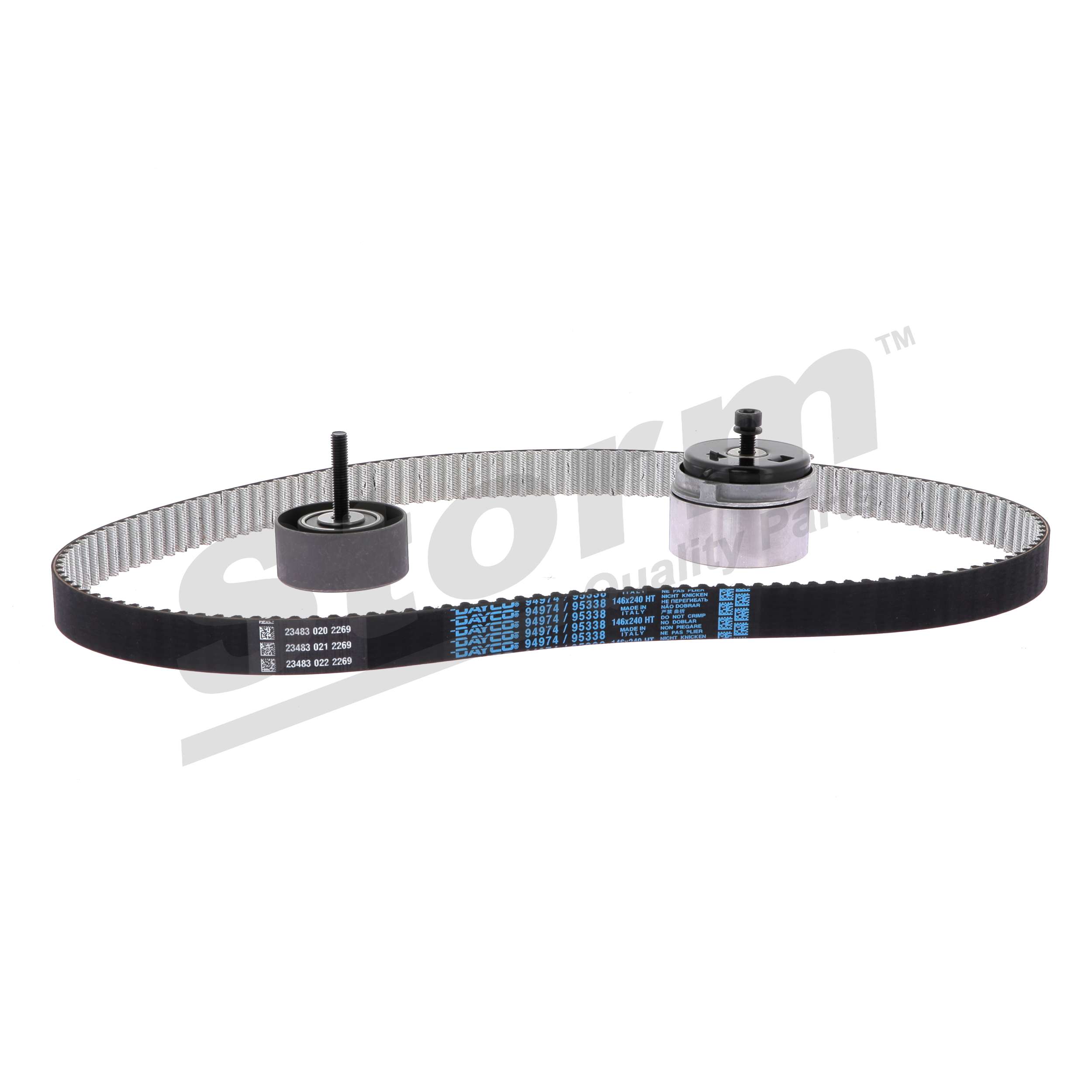 STORM QUALITY PARTS 904592 Fogasszíj készlet Opel Astra F 70 1.6 (F70) 103 LE