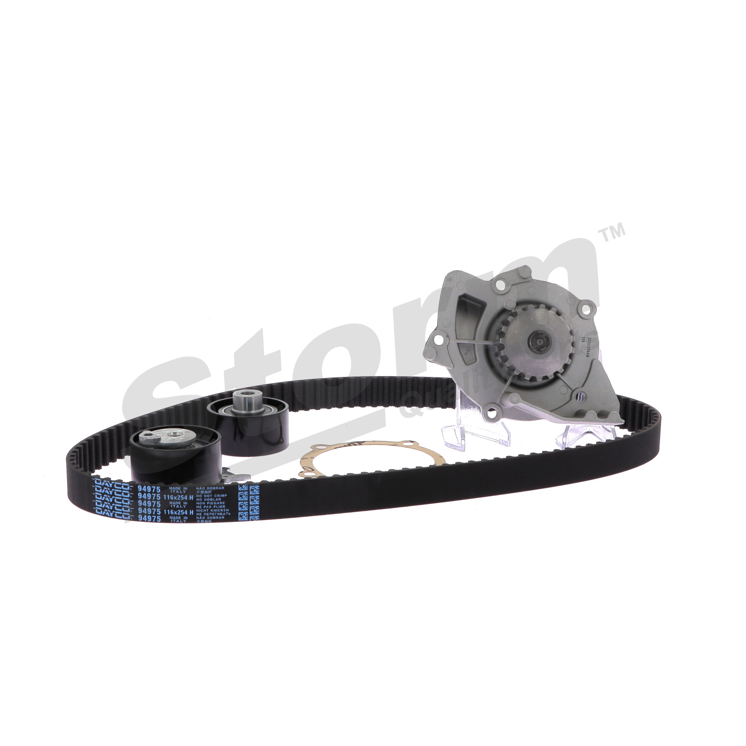 STORM QUALITY PARTS 904595KP Vízpumpa + vezérlés szett Ford C Max DM2 2.0 TDCi 133 LE G6DF