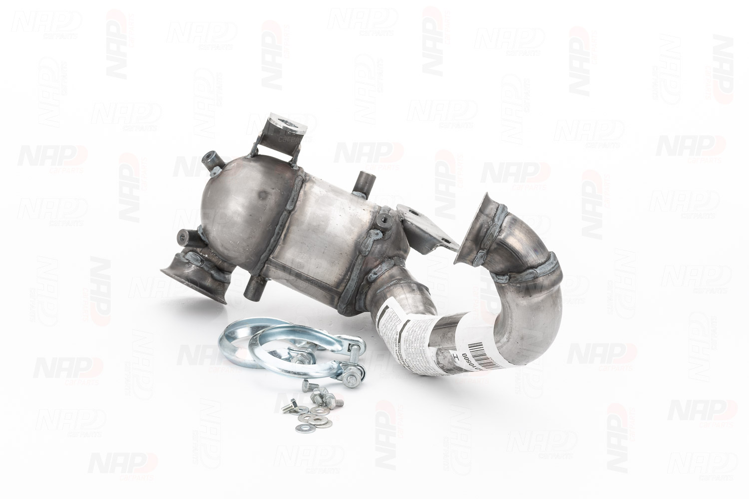 NAP carparts CAD10500 Catalyseur CITROËN Jumpy II MPV (VF7) 2.0 HDi 136CV 2008