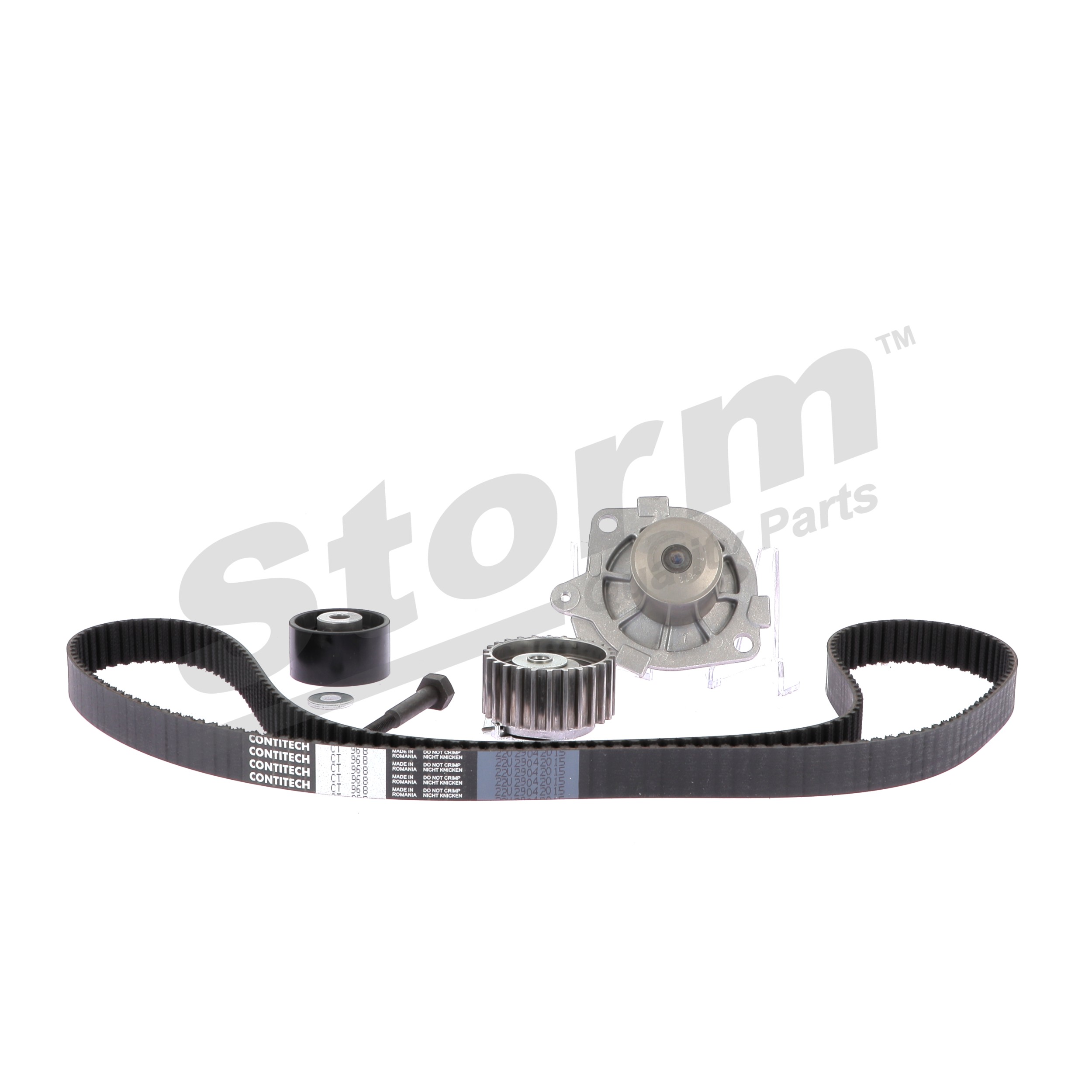 STORM QUALITY PARTS 5550099KP Kit de distribution + pompe à eau Lancia Thesis 841 2.4 JTD (841AXD1B02) 150 CH