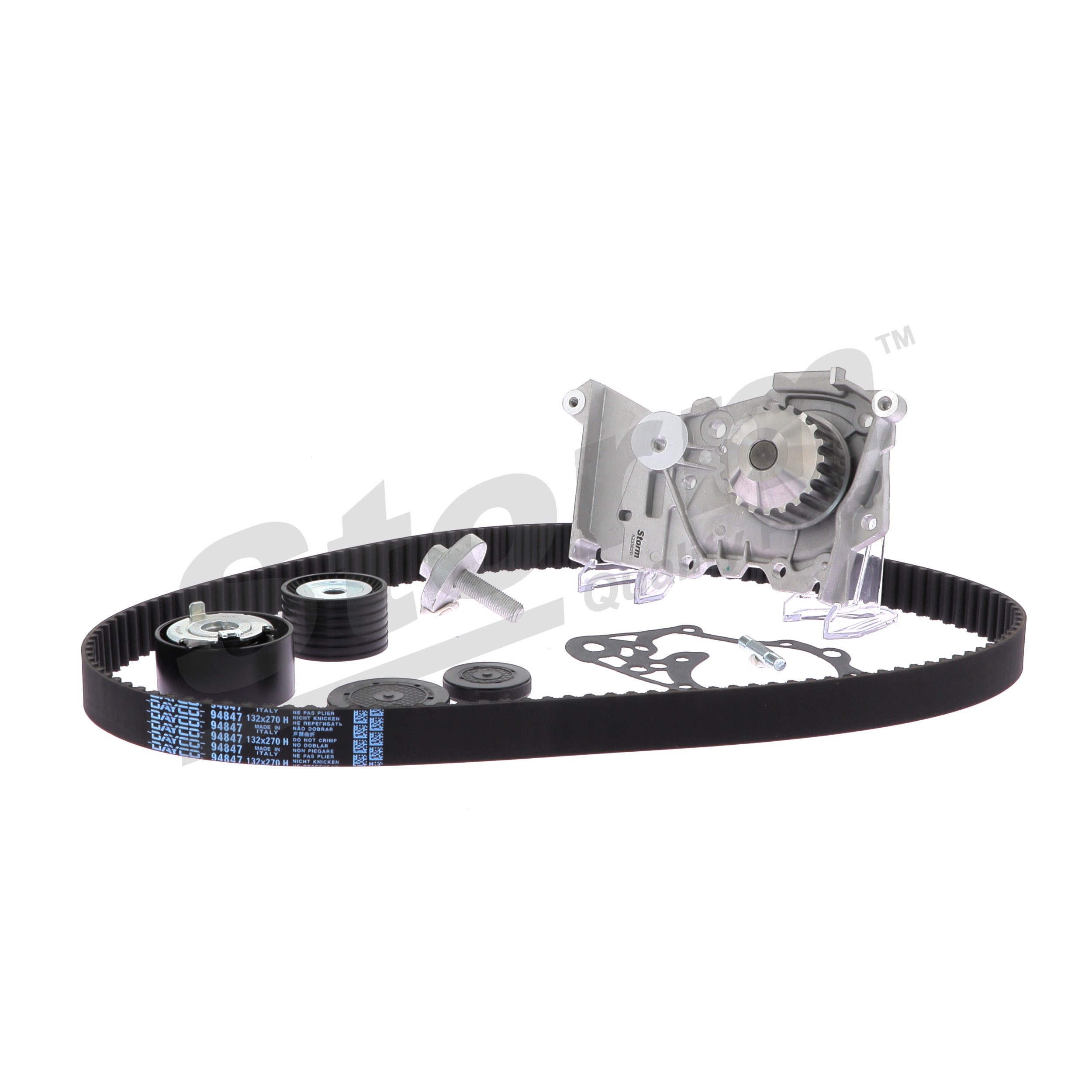 STORM QUALITY PARTS 5550576KP Pompa apa + kit distributie Renault Megane Scenic 1.6 16V (JA0B, JA04, JA11, JA00) 107 CP K4M 701