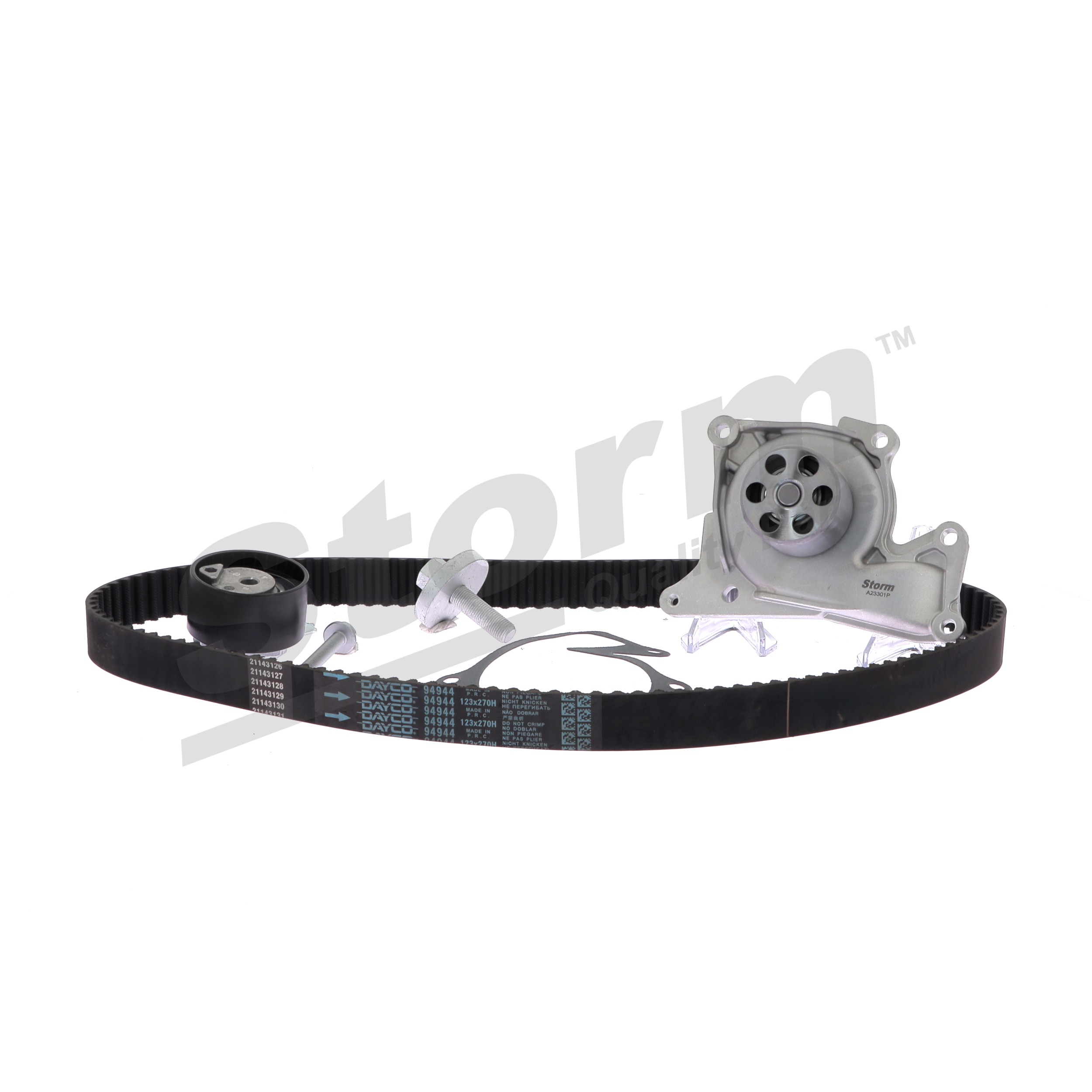 STORM QUALITY PARTS 5550580KP Vezérműszíj készlet vízpumpával Dacia Logan LS 1.5 dCi (LS04) 88 LE