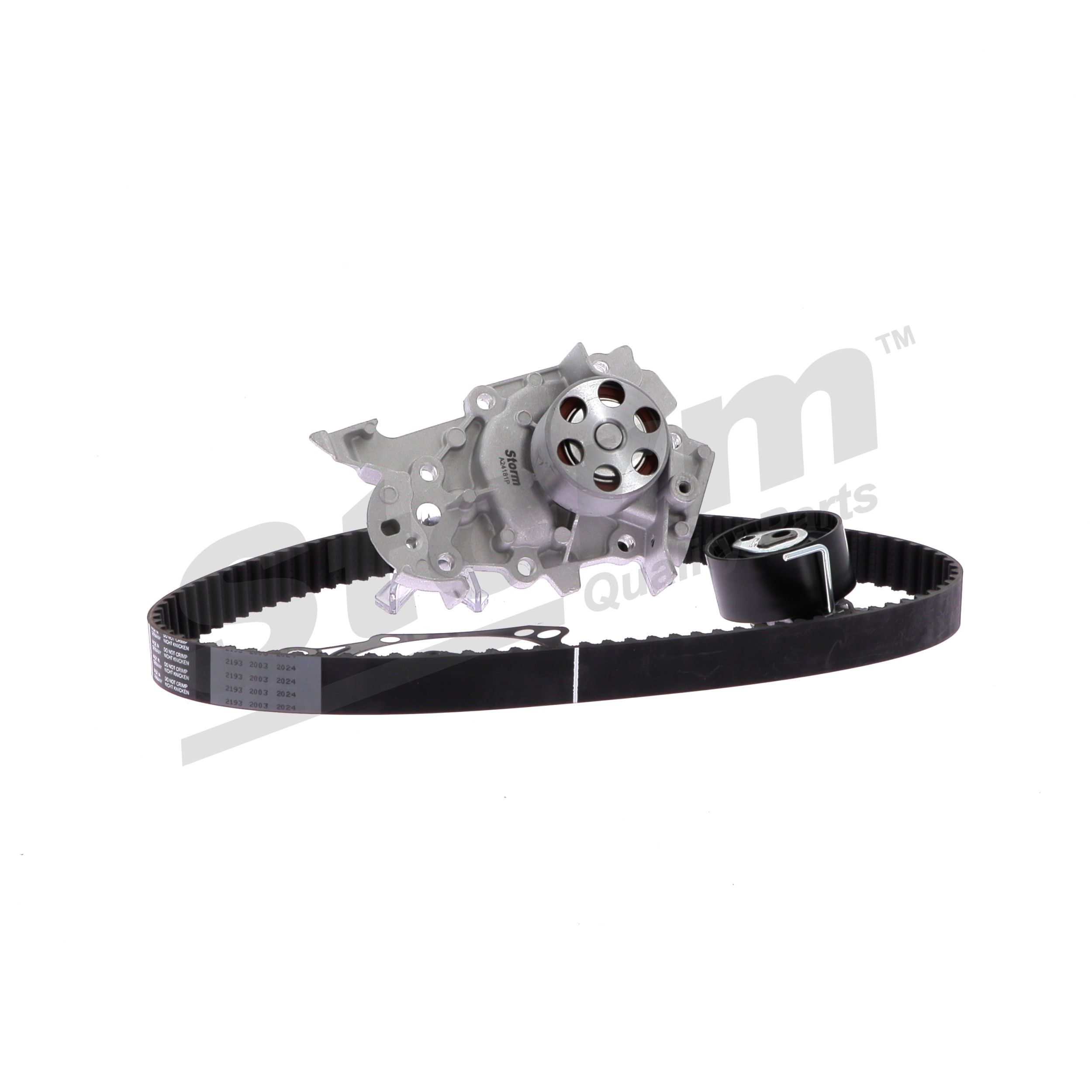 STORM QUALITY PARTS 904466KP Vízpumpa + vezérlés szett DACIA Logan II Sedan (L8) 1.2 73 LE