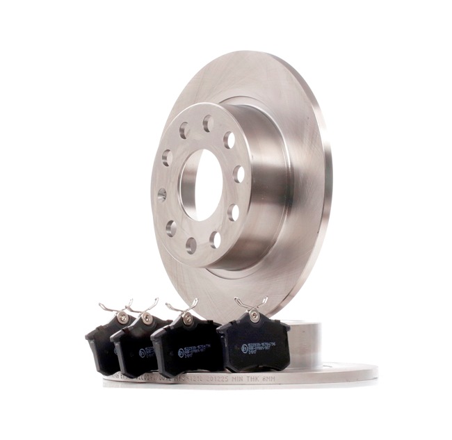 RIDEX 3405B0831 Set freni a disco Audi A3 8P 2.0 TDI 170 CV BMN