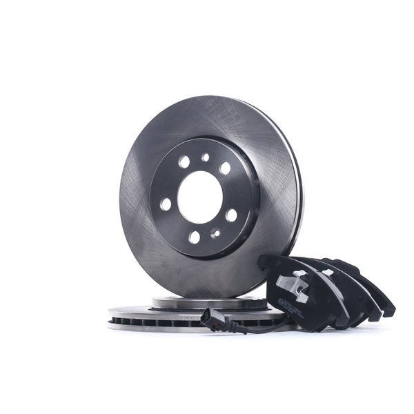 RIDEX 3405B0857 Kit dischi e pastiglie Audi A3 8l1 1.8 T 150 CV