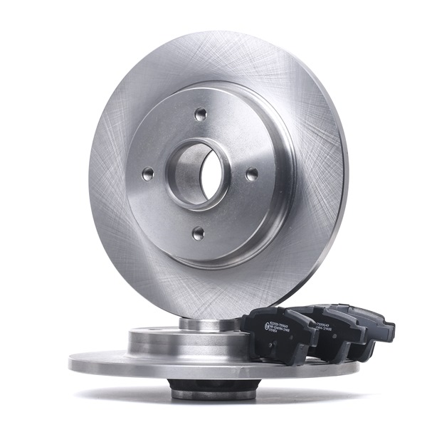 RIDEX 3405B0874 Σετ φρένων τακακια και δισκοπλακες Citroen C4 Picasso mk1 2.0 i 16V 140 PS RFJ (EW10A)
