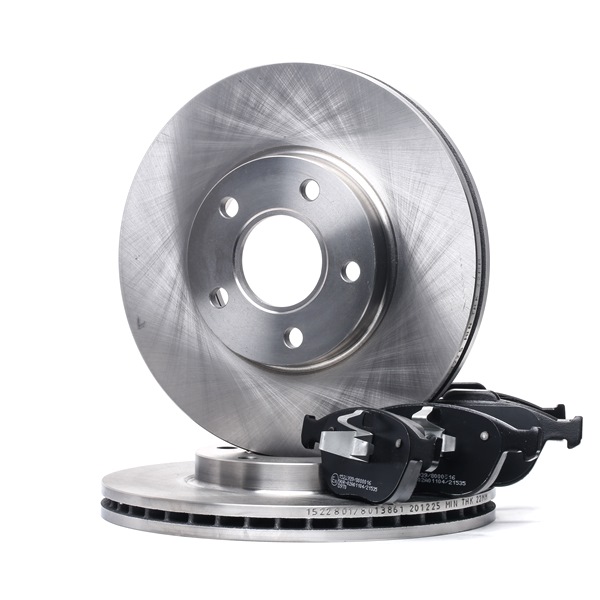 RIDEX 3405B1020 Fék készlet FORD Tourneo Connect Mk1 1.8 TDCi 90 LE HCPB