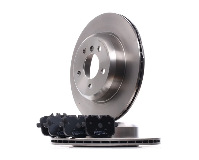 RIDEX 3405B1084 Fékdob 535i 3.0 305 LE N55 B30 A