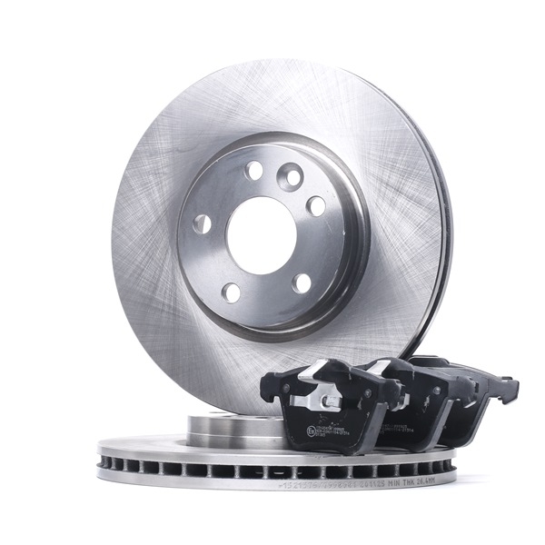 RIDEX 3405B1120 Σετ φρένων τακακια και δισκοπλακες Ford S Max Mk1 2.2 TDCi 175 PS Q4WA