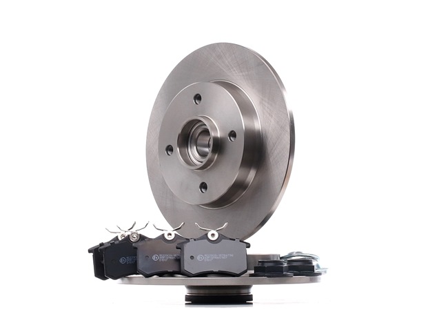 RIDEX 3405B1189 Σετ φρένων τακακια και δισκοπλακες Citroen C3 SX 1.6 HDi 90 PS 9HJ (DV6DM)