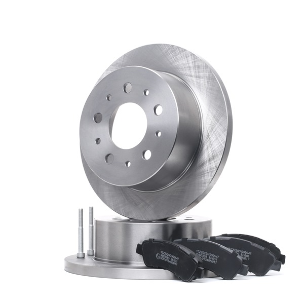 RIDEX 3405B1235 Σετ φρένων τακακια και δισκοπλακες CITROËN Jumper II Φορτηγό πλατφόρμα/Σασσί (250) 2.2 HDi 150 PS 4HJ (P22DTE)