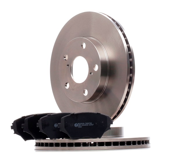 RIDEX 3405B1299 Set freni a disco Toyota RAV4 2 serie 1.8 (ZCA25_, ZCA26_) 125 CV 1ZZ-FE
