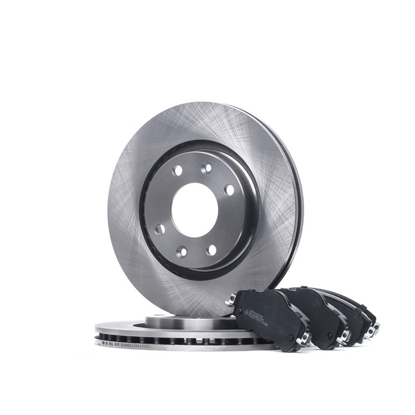 RIDEX 3405B1373 Σετ φρένων τακακια και δισκοπλακες Citroën C4 2 1.4 VTi 95 PS 8FP (EP3C)