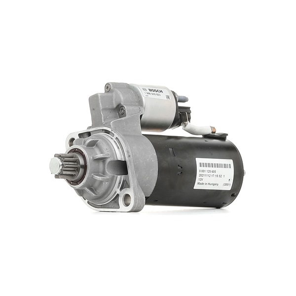 Starter 2,2kW - Artikel Nr. 1 986 S00 823 Original BOSCH 0009710176, 02M911023Q, 02M911023QX Ersatzteile