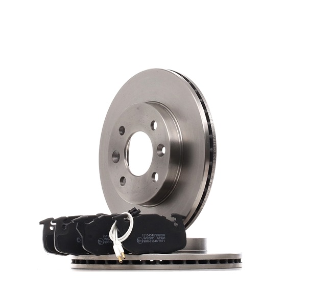 RIDEX 3405B1617 Set freni a disco Renault Clio 1 1.8 Rsi 109 CV F3P 712