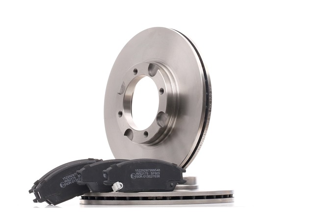 RIDEX 3405B1618 Discos y pastillas de freno Hyundai Accent LC 1.6 105 cv G4ED