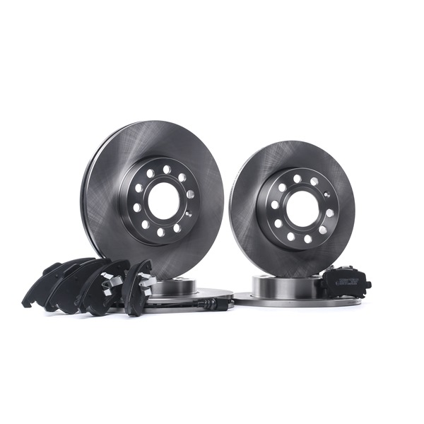 RIDEX 3405B1737 Set freni a disco Audi A3 8P 1.6 FSI 115 CV BAG