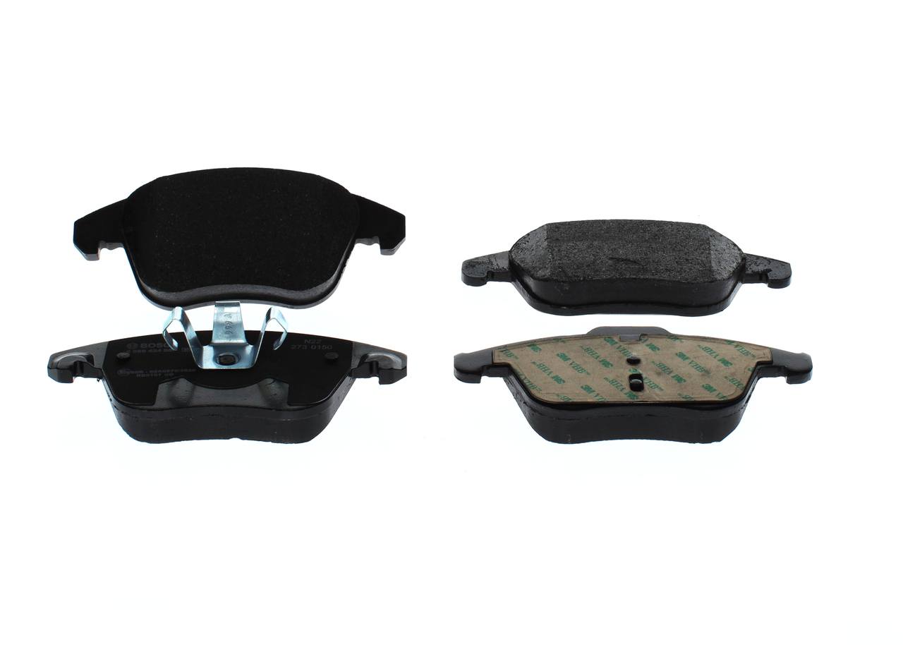 BOSCH 0 986 424 986 Τακάκια φρένων CITROËN C4 III Hatchback 1.2 PureTech (BAHNSA, BAHNSB) 130 PS HNS (EB2ADTS)