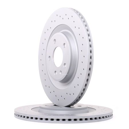 ZIMMERMANN 100.3358.52 Bremseskiver Audi A6 C8 Avant 45 TFSI Mild Hybrid 245 hk DLHA