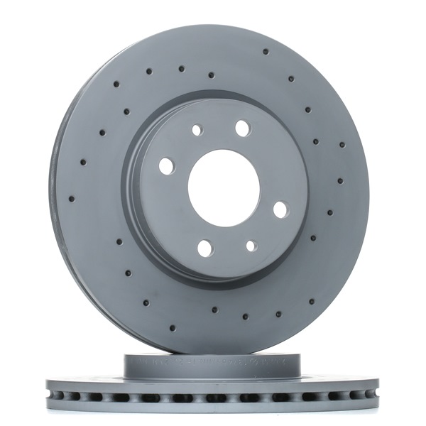 ZIMMERMANN 230.2365.52 Δισκόπλακες Fiat Idea 350 1.2 16V 80 PS 188 A5.000