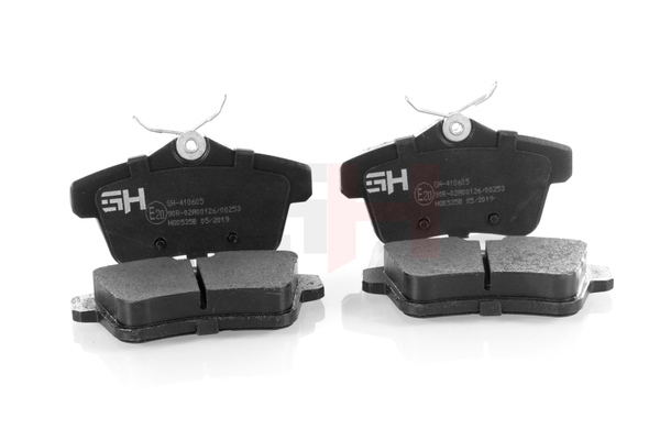 GH GH-410605 Τακάκια φρένων Citroën C4 2 1.4 VTi 95 PS 8FP (EP3C)