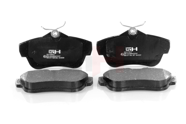 GH GH-410613 Τακάκια φρένων CITROËN Jumpy II Φορτηγό πλατφόρμα/Σασσί 2.0 HDi 128 PS AHZ (DW10CD)