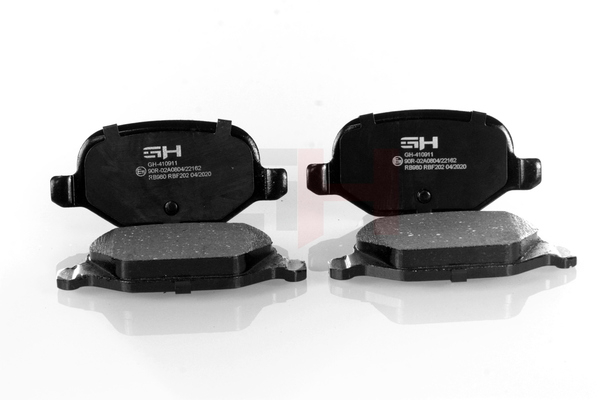 GH GH-410911 Jarrupalat, levyjarru Lancia Ypsilon 843 1.3 D Multijet (843.AXF11, 843.AXF1A, 843.AXM11,... 75 HV
