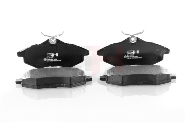 GH GH-411950 Pastiglie dei freni Citroen C2 JM 1.4 73 CV KFV (TU3A)