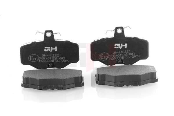 GH GH-412221 Bremsbeläge Mitsubishi Pajero II Canvas Top 2.5 TD 4WD (V24C, V24W) 99 PS