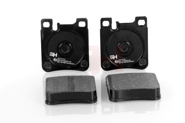 GH GH-412310 Τακάκια φρένων MERCEDES-BENZ E-class Φορτηγό πλατφόρμα / Σασσί (VF210) E 220 CDi (210.606) 143 PS OM 611.961