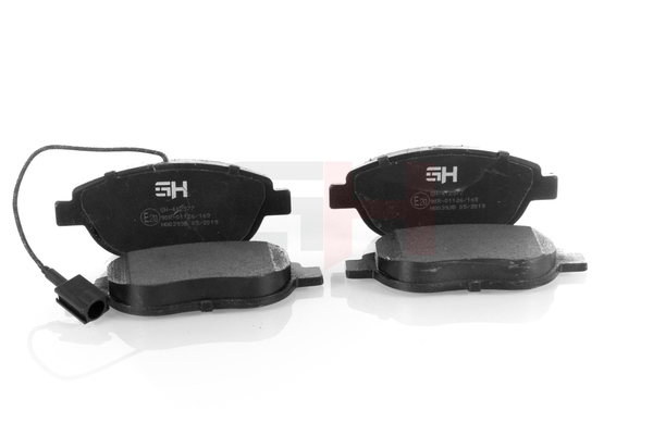 GH GH-412377 Τακάκια φρένων Fiat Doblo 263 1.3 D Multijet (263ZXT1A, 263WXT1A, 263ZYA1A, 263WYA1A) 80 PS 225 A2.000
