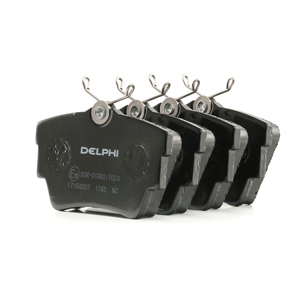 DELPHI LP1745 Pastilhas de travão VW T4 Camião de plataforma 2.8 140 cv AES