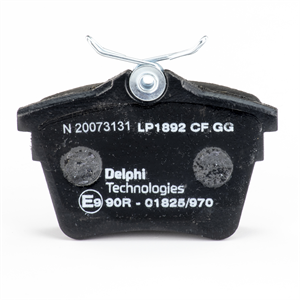DELPHI LP1892 Τακάκια φρένων Citroën C5 3 Sedan 2.2 HDi (RD4HTH, RD4HPH, RD4HRH, RD4HSH) 163 PS 4HS (DW12BTED4)