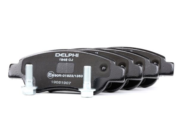 DELPHI LP1949 Τακάκια φρένων Citroen C1 2 1.0 VTi 69 PS CFB (1KR)
