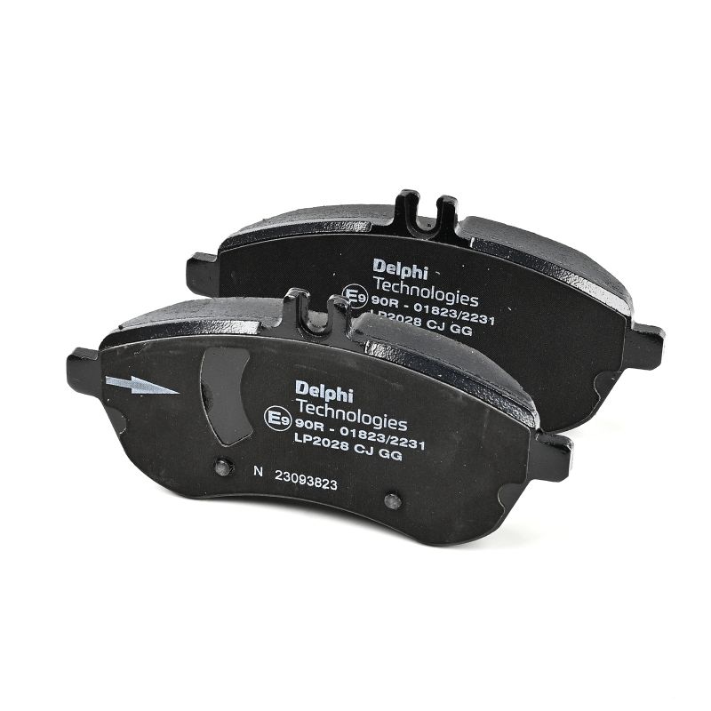 DELPHI LP2028 Bremseklodser Mercedes S204 C 220 CDI 2.2 (204.208) 170 HK OM 646.811