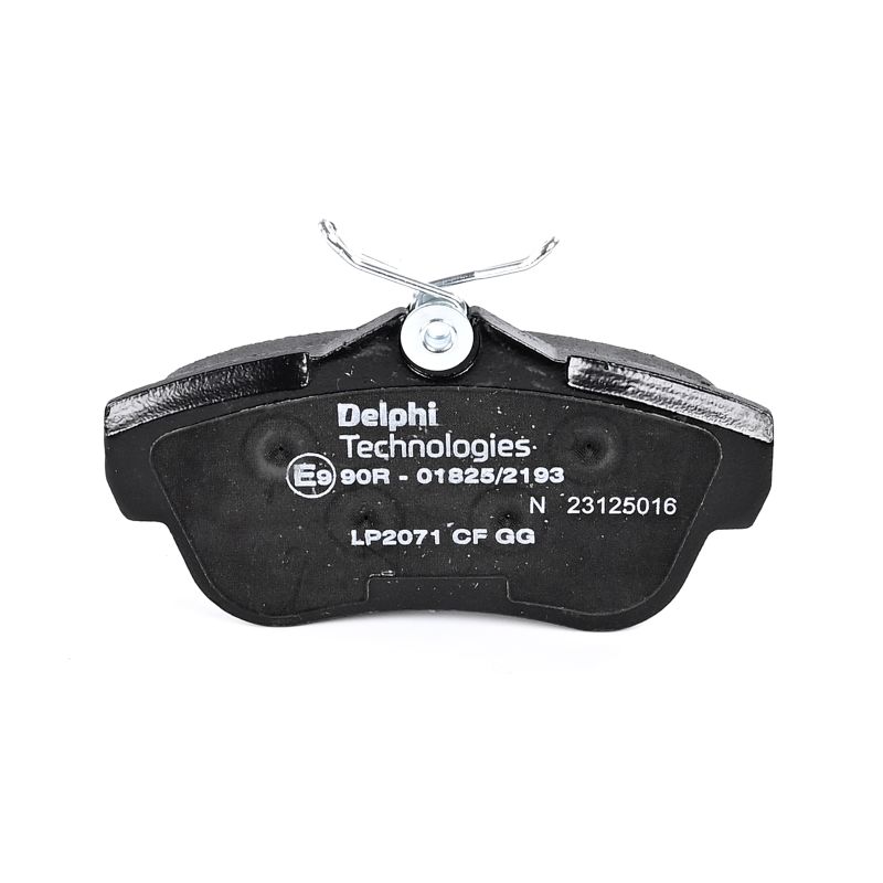 DELPHI LP2071 Τακάκια φρένων CITROËN Jumpy II Φορτηγό πλατφόρμα/Σασσί 2.0 HDI (X_RHH) 163 PS