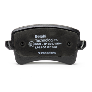 DELPHI LP2106 Brake pads Audi A4 B8 Avant 2.0 TDI quattro 177 hp CGLC