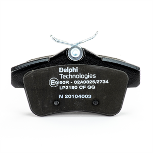 Buy cheap D1831 Brake pads with anti-squeak plate, with accessories from DELPHI 1608520680, 1608681680, 1611838080, 1608520680, 1608681680, 1611838080, 1608520680, 1608681680, 1611838080