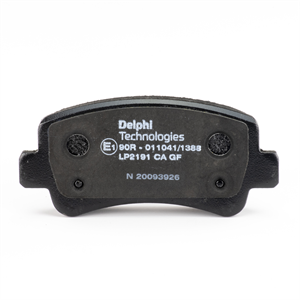 DELPHI LP2191 Pastilhas de travão Renault Master 3 Van 2.3 dCi 145 FWD (FV0E, FV0F, FV0H, FV02, FV0M, FV0S,... 146 cv M9T 896