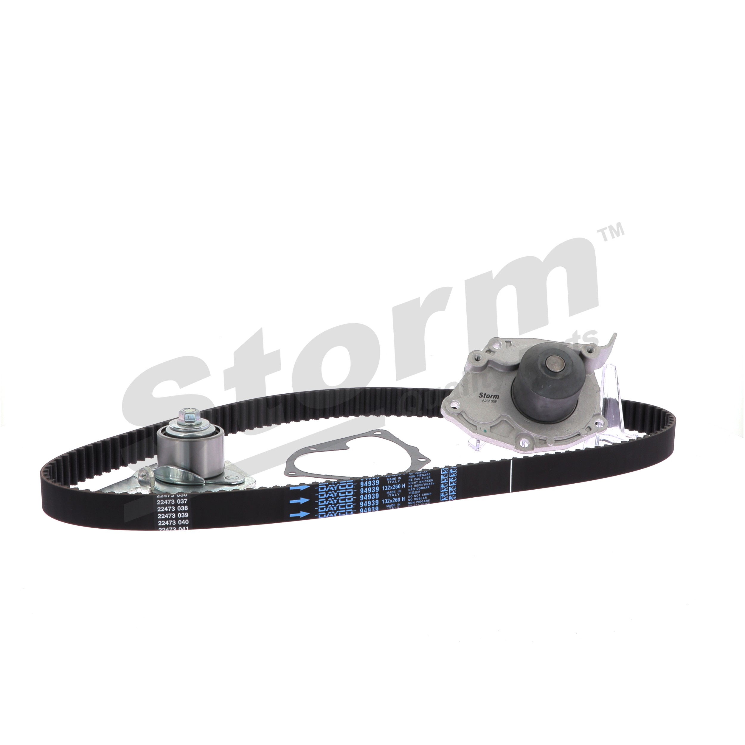 STORM QUALITY PARTS 5550597KP Kit de distribution + pompe à eau Renault Master 2 1.9 dCi 80 82CV 2006
