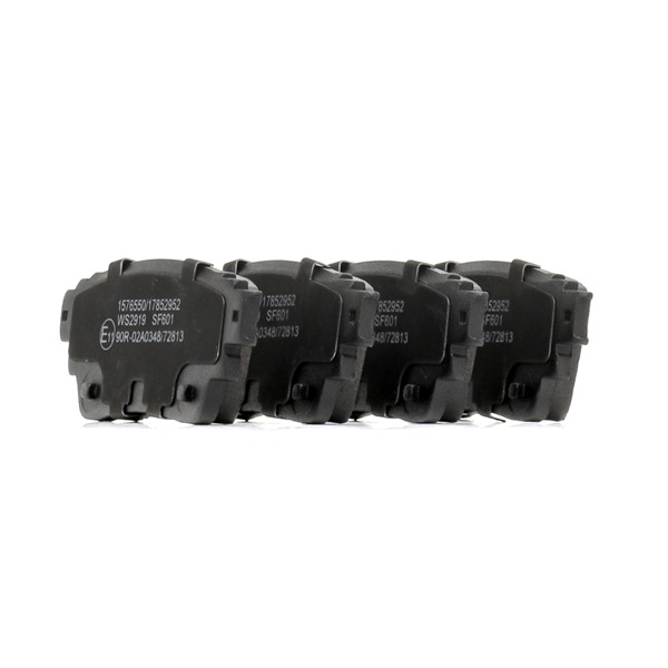 RIDEX 402B1700 Τακάκια φρένων Mitsubishi Eclipse Cross 1.5 T-Mivec 4WD 165 PS 4B40